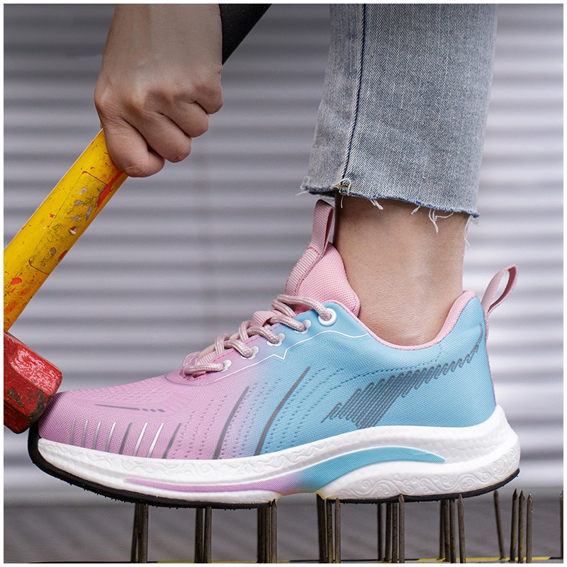 Women'S Work Fashion - women fashion breathable steel toe cap