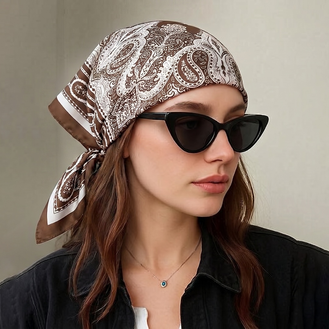 Women Formal Wear Hijab - Women's Scarf Hijab Bandana Headscarf Square