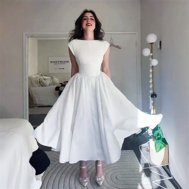 Women Formal Wear With Skirt - Elegant Princess Women Prom Dress Sexy
