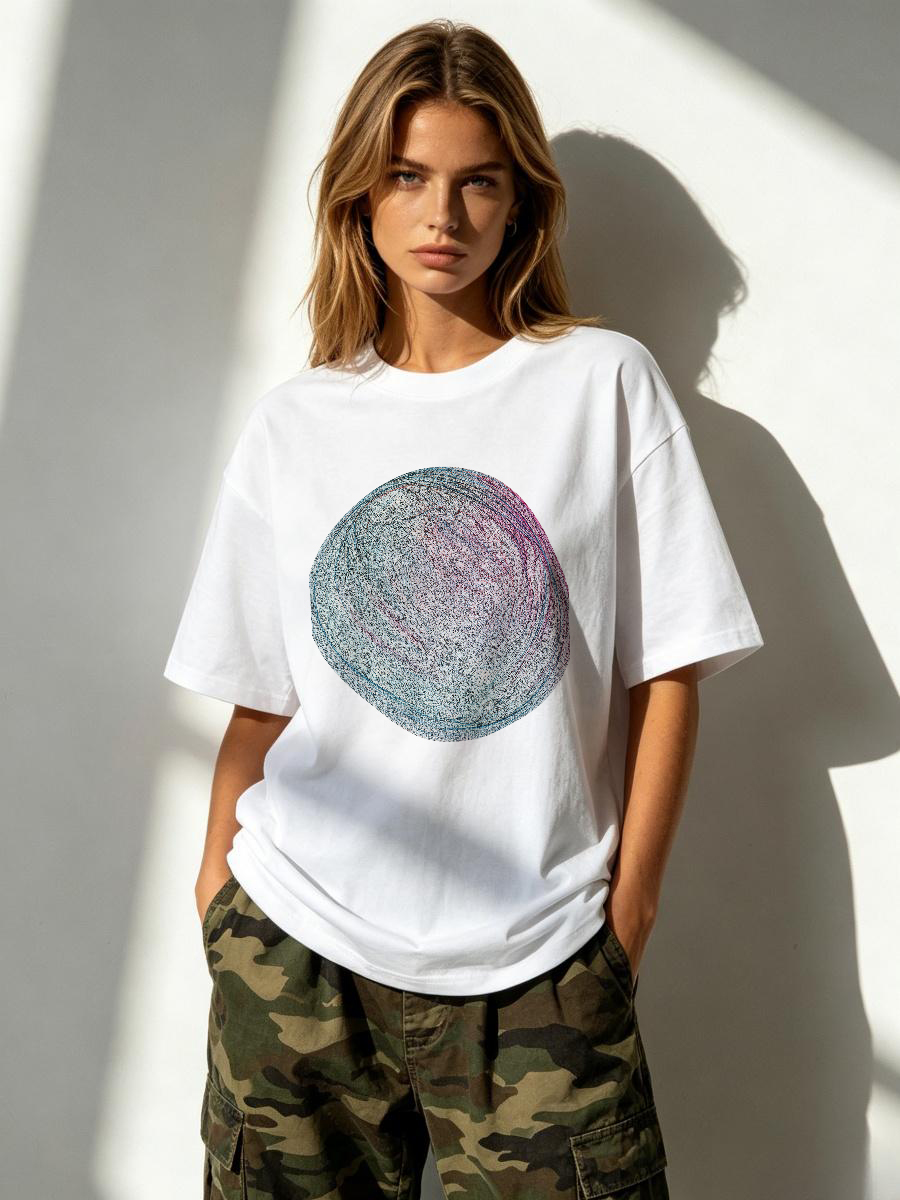 Edgy Formal Wear Women - T Shirts Closure Hardware Detail Edgy