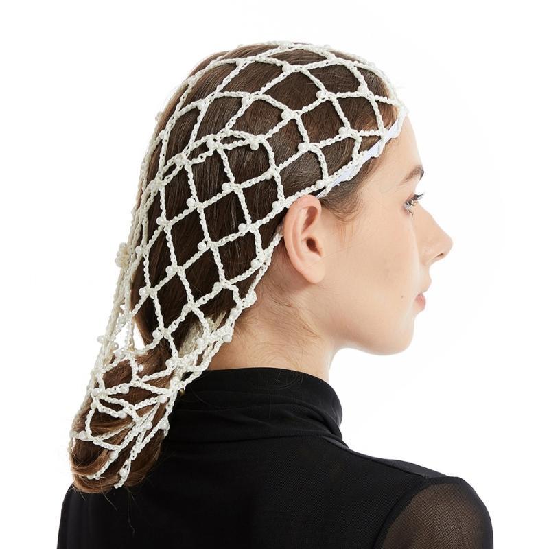 Women Formal Wear Ethnic - 39BD Women Ethnic Crochet Hair Net