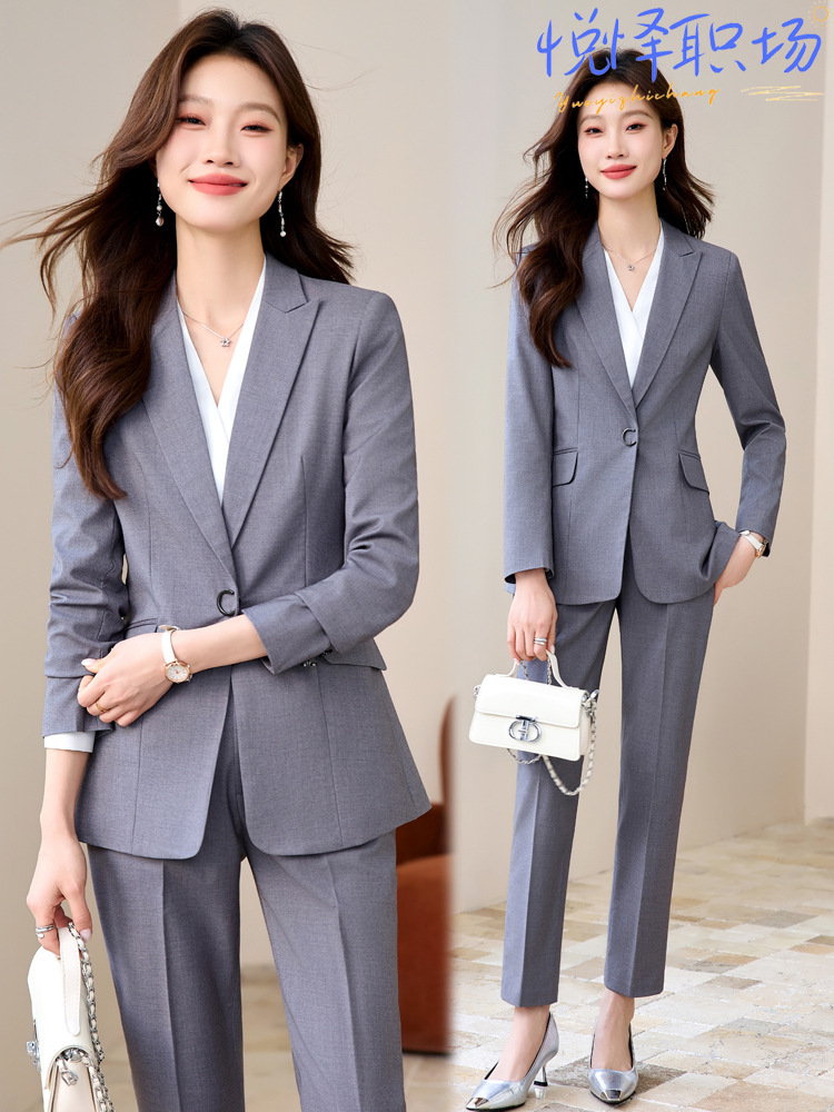 Women'S Formal Wear Stores - Women's Suit Set: Professional Attire with