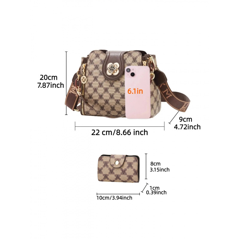 vintage letter printed shoulde - Women'S Work Fashion ulasan dan harga