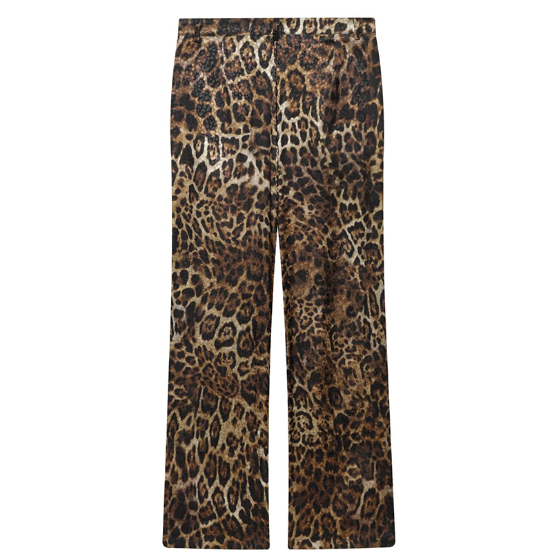 HXAO Leopard Pants Sets 2 Piec - Female Formal Wear ulasan dan harga
