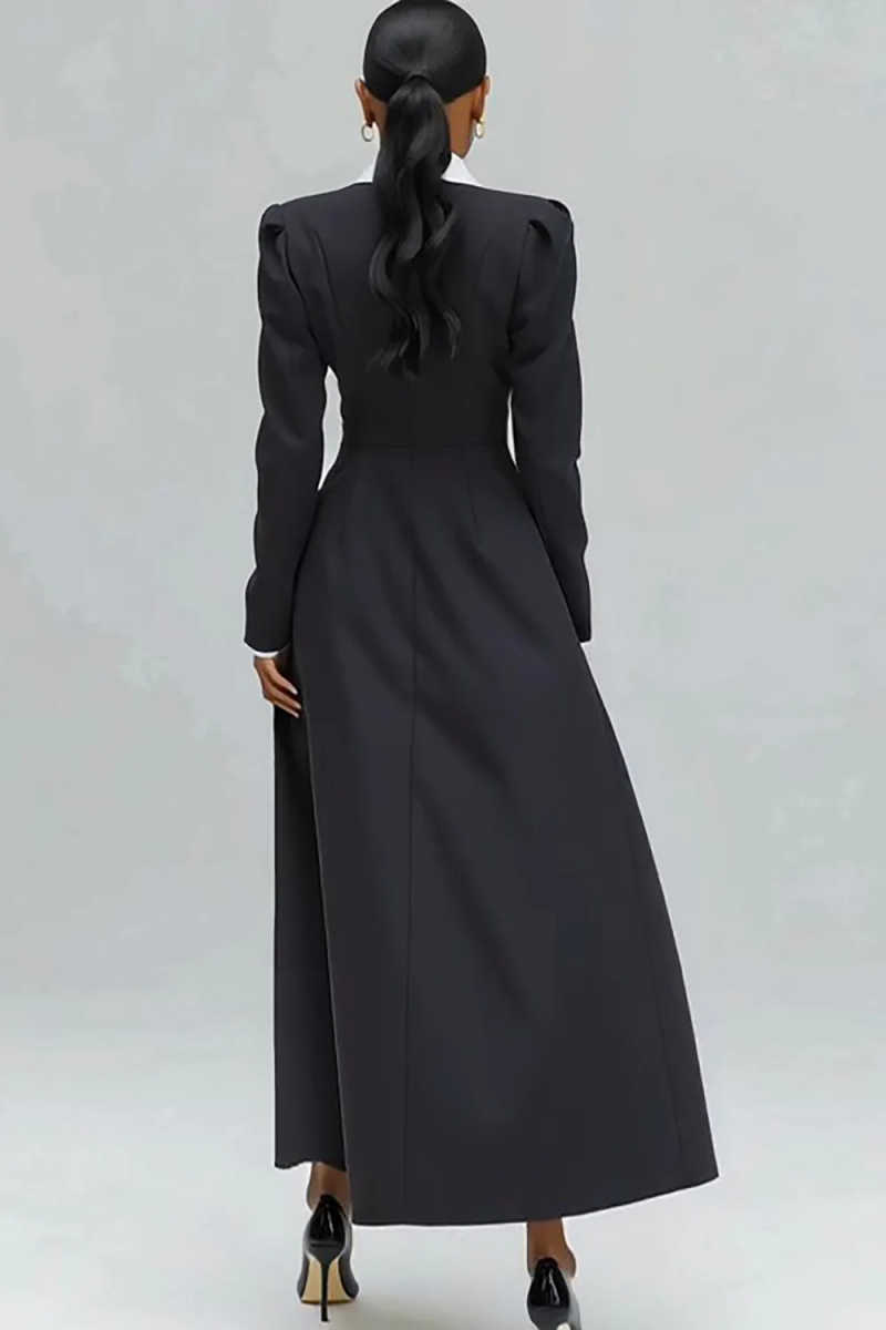 A Line Women Long Blazer Jacke - Women'S Formal Jackets To Wear With Dresses ulasan dan harga