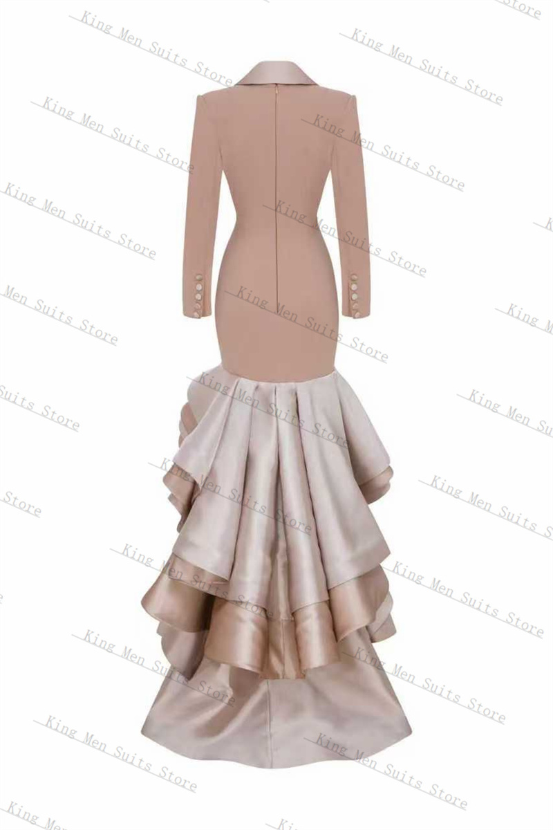 Champagne Women Suits 1 Piece  - Women'S Formal Jackets To Wear With Dresses ulasan dan harga