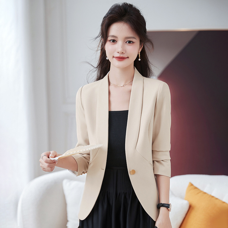 2025 New Fashion Women Formal  - Women Formal Wear With Black Blazer ulasan dan harga