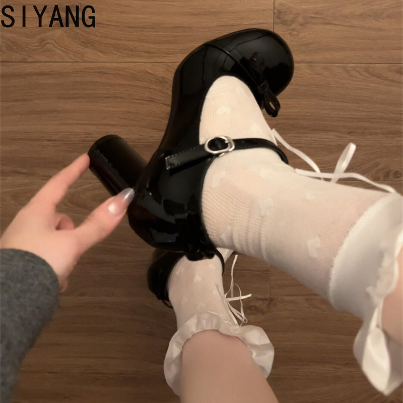 Black y2k Heels Women Mary Jan - Women'S Formal Wear To A Wedding ulasan dan harga