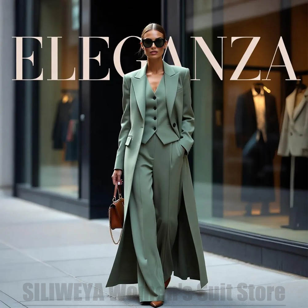 Chic Women's Suit Set Three Pi - Women Formal Wear With Blazer ulasan dan harga