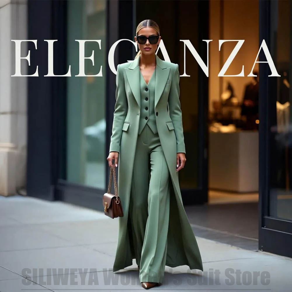 Chic Women's Suit Set Three Pi - Women Formal Wear With Blazer ulasan dan harga