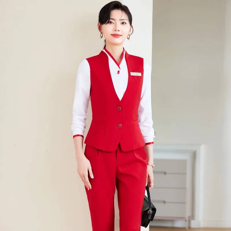 Plus Size 5XL Formal Pantsuits - Women Formal Wear With Blazer ulasan dan harga