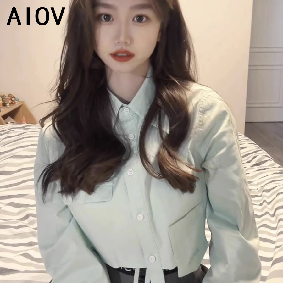 Long Sleeve Shirts Womens Stri - Women Formal Blouses For Evening Wear ulasan dan harga