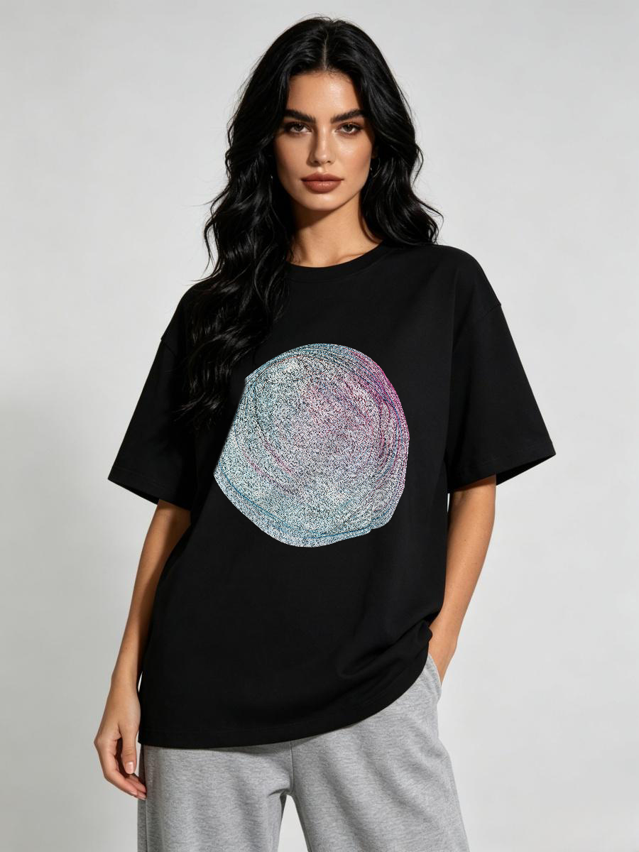 T Shirts Closure Hardware Deta - Edgy Formal Wear Women ulasan dan harga