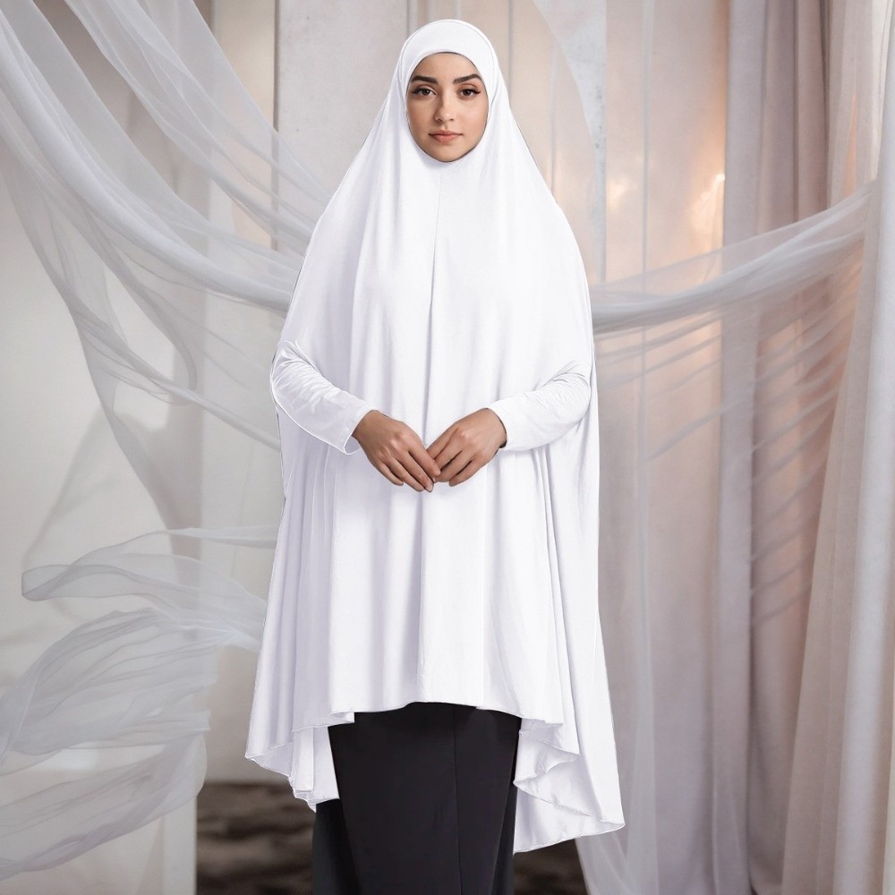 Caftan Plain Muslim Abayas Mod - Women Formal Wear Hijab ulasan dan harga