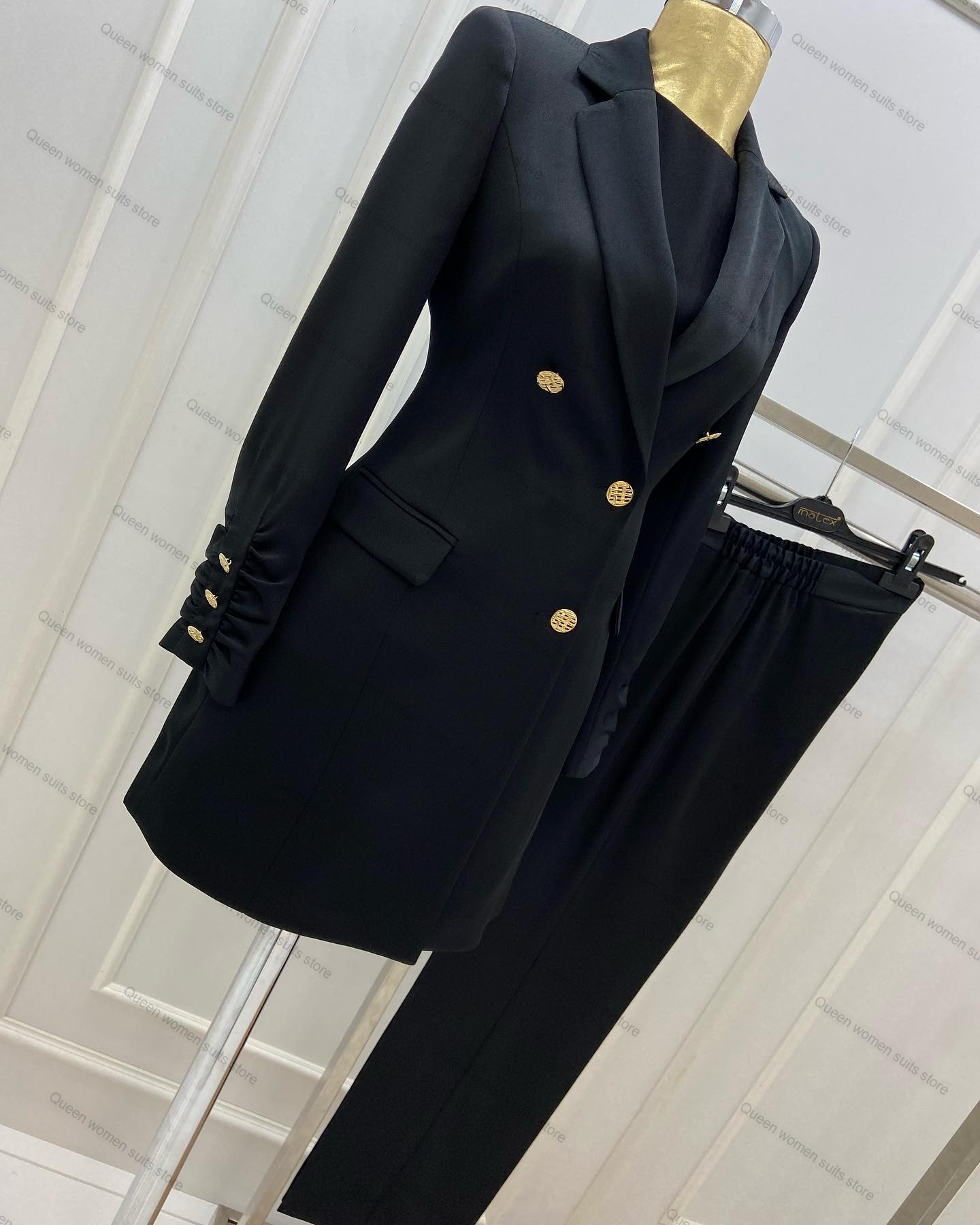 Wedding  Women Pants Suits Set - Women'S Formal Jackets To Wear With Dresses ulasan dan harga