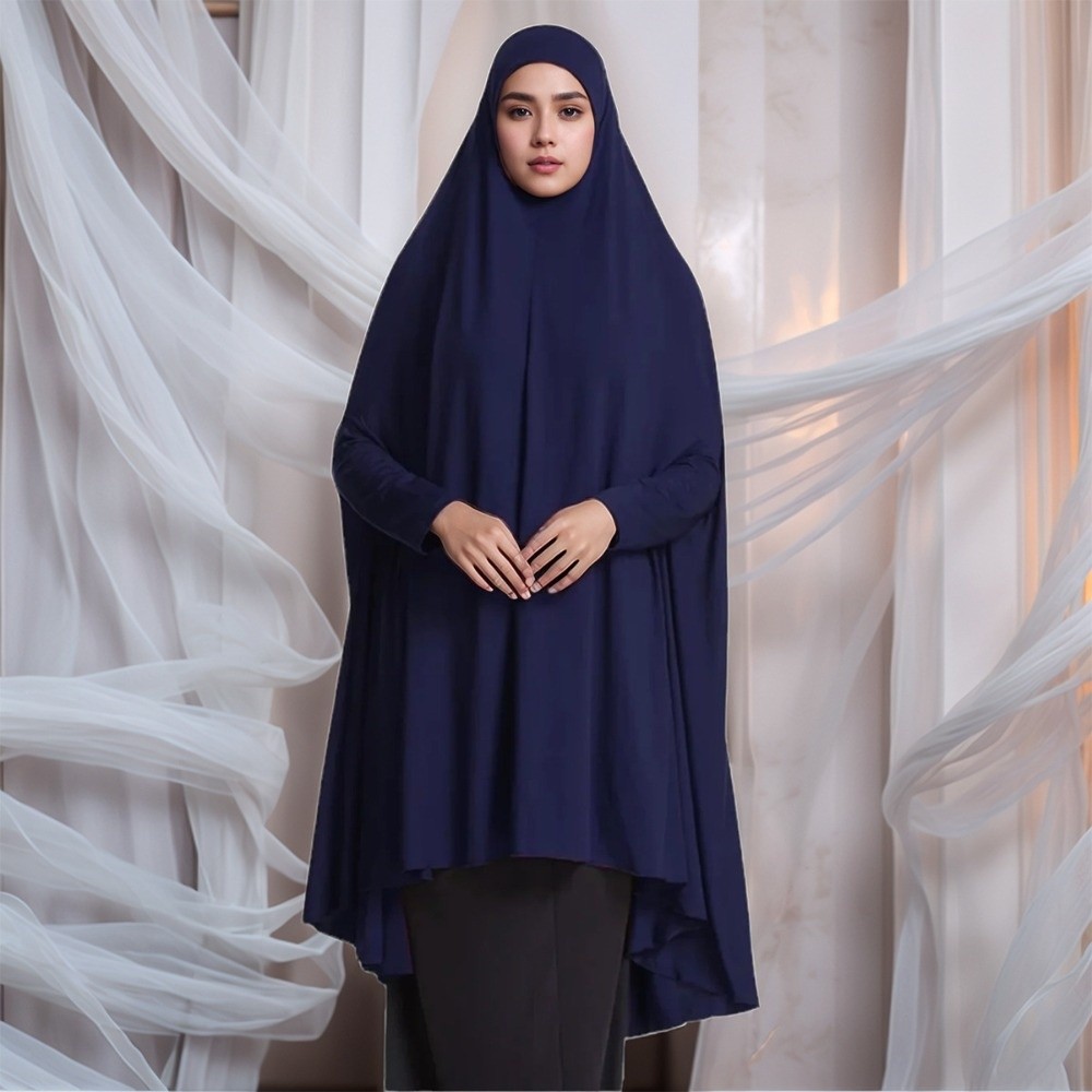 Caftan Plain Muslim Abayas Ele - Women Formal Wear Hijab ulasan dan harga