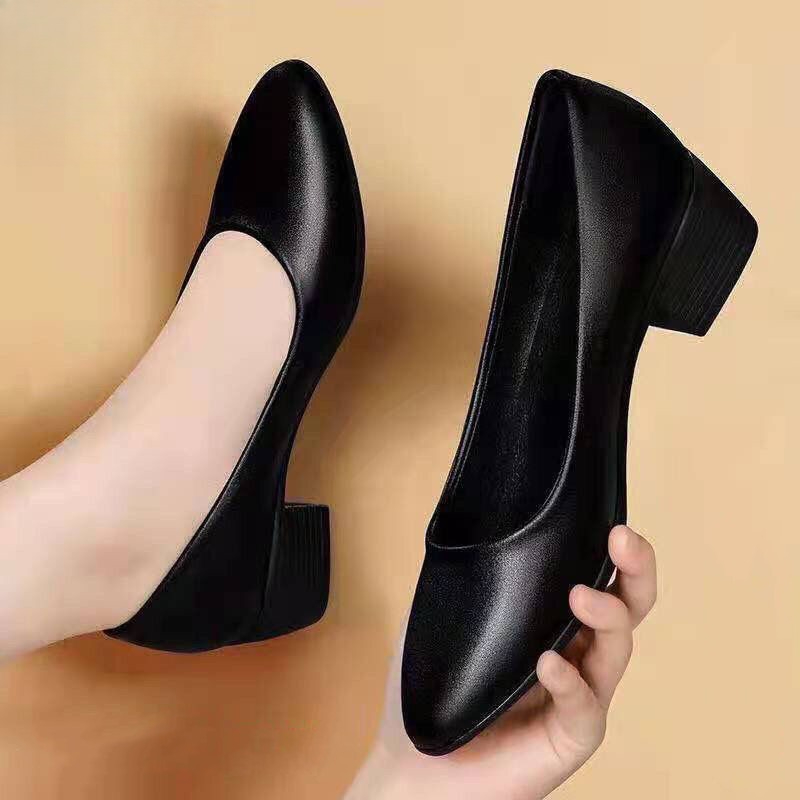 2026 Women's Low-Heel Pumps Bl - Slingback Heel Formal ulasan dan harga