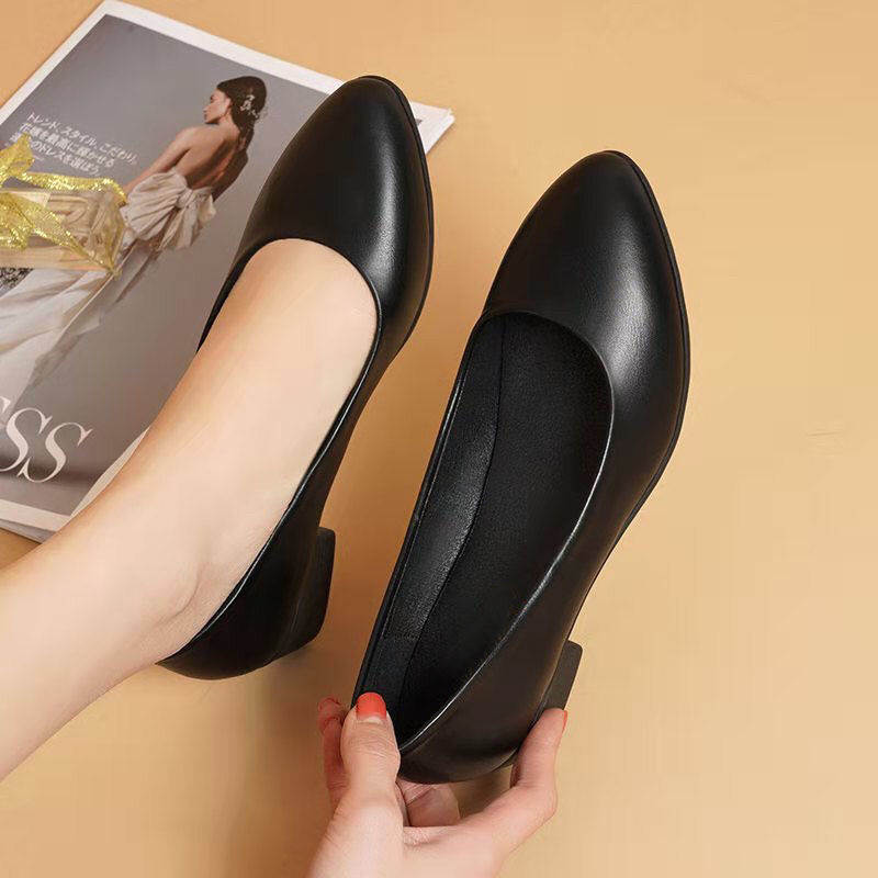 2026 Women's Low-Heel Pumps Bl - Slingback Heel Formal ulasan dan harga