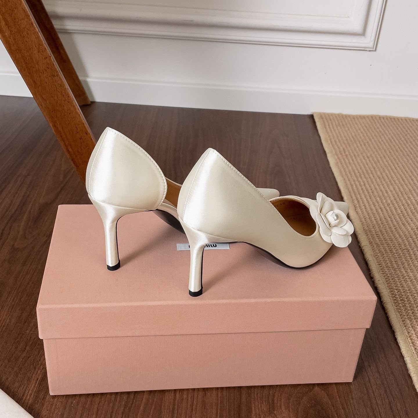 Satin Pointed Stiletto Pumps W - Women Formal Wear On Sale ulasan dan harga
