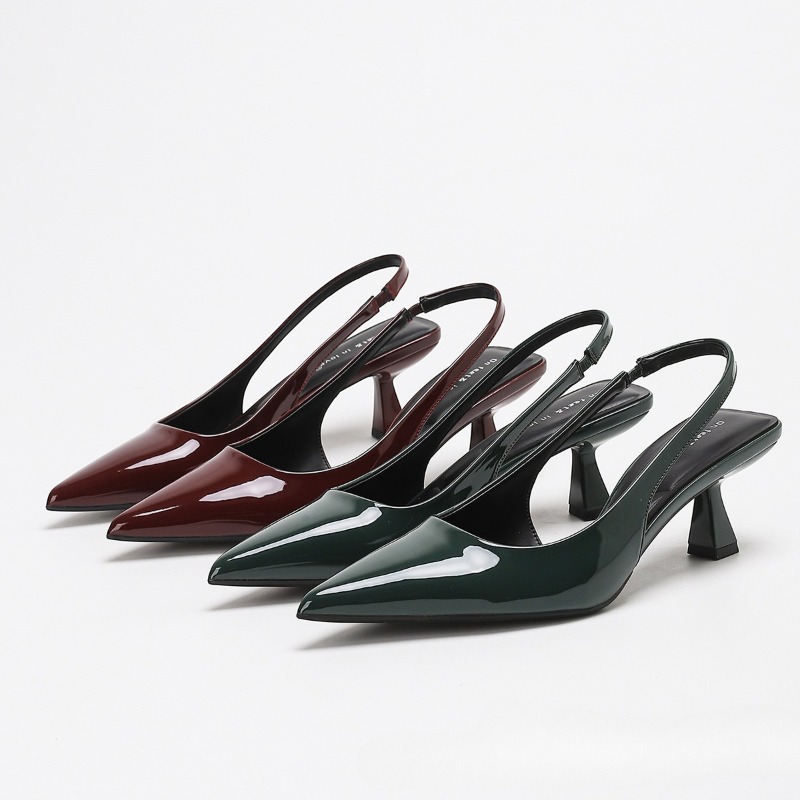Elegant Backless High Heels Wo - Slingback Heel Formal ulasan dan harga