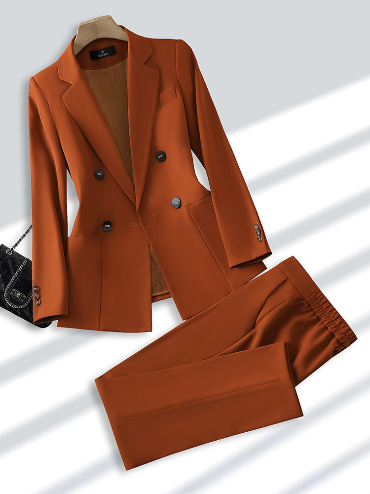 Fashion Ladies Pant Suit Forma - Women Formal Wear With Blazer ulasan dan harga