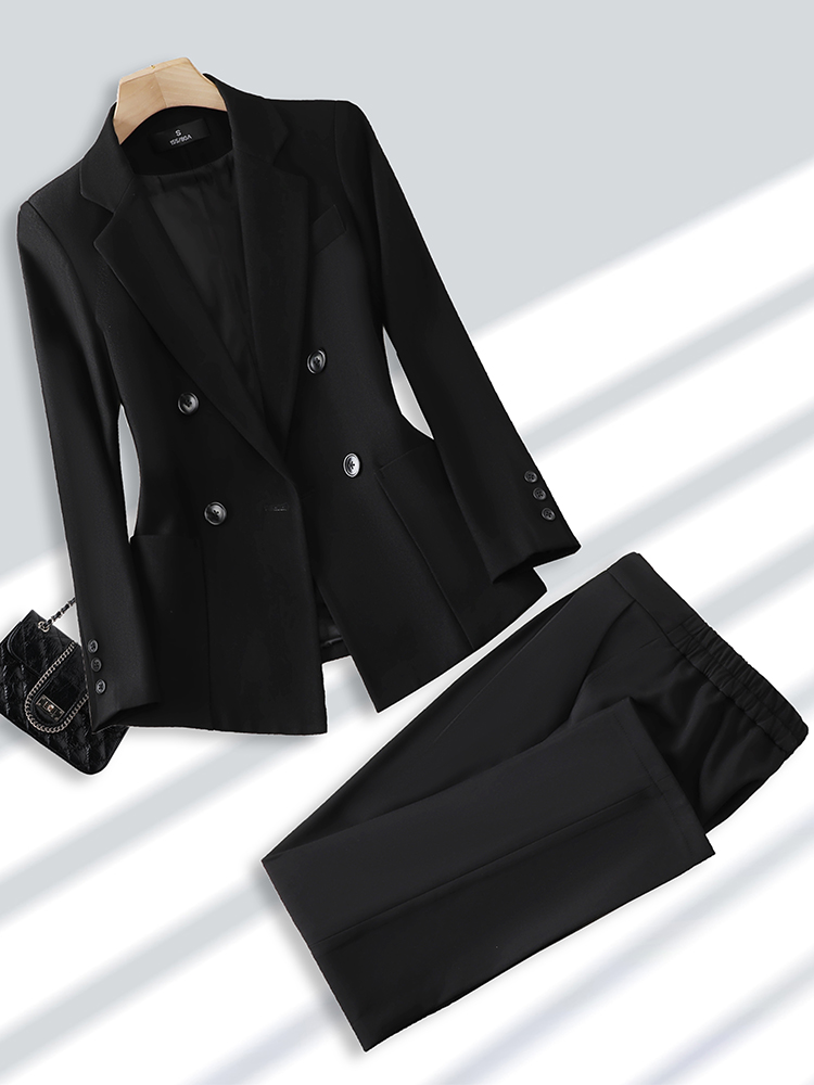 Fashion Ladies Pant Suit Forma - Women Formal Wear With Blazer ulasan dan harga