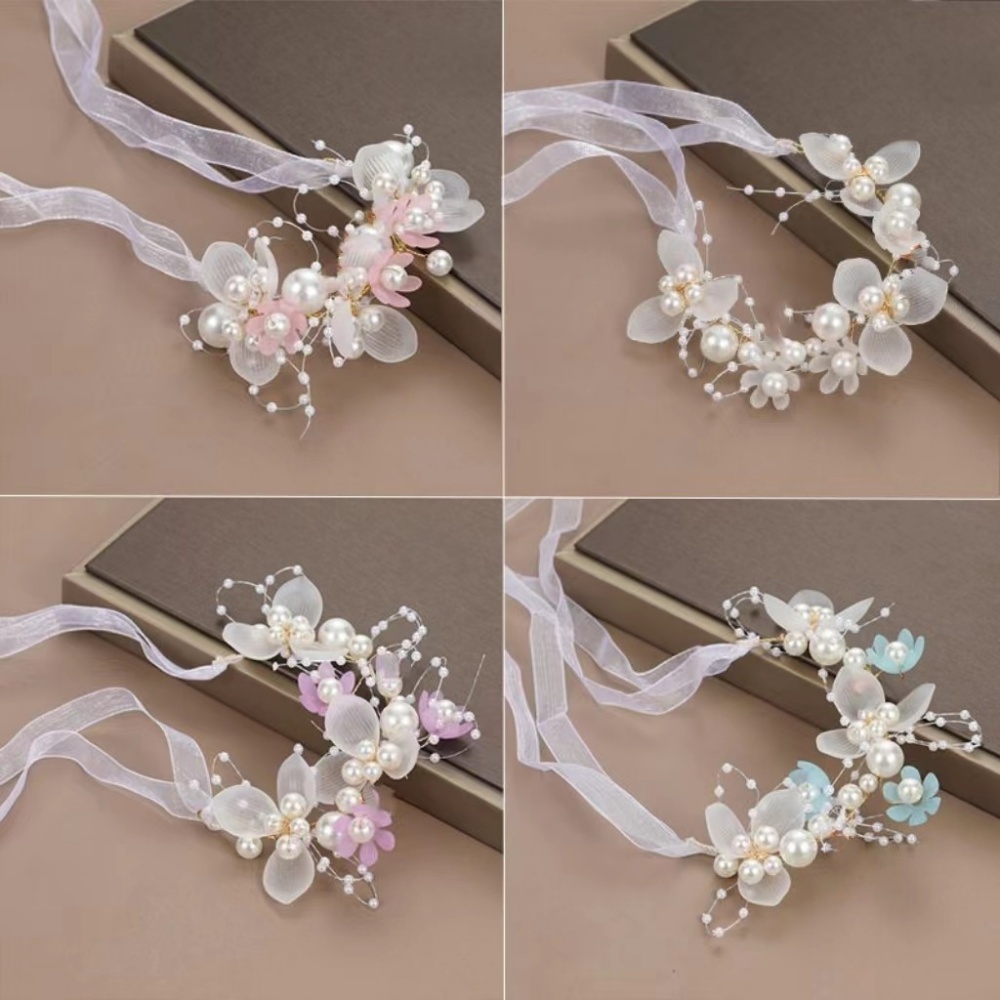 2-Pack Flower Ribbon Hair Acce - Formal Wear Hairstyles For Women ulasan dan harga