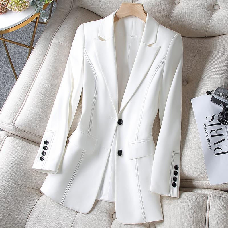 New Fashion Women Formal Blaze - Women Formal Wear With Black Blazer ulasan dan harga