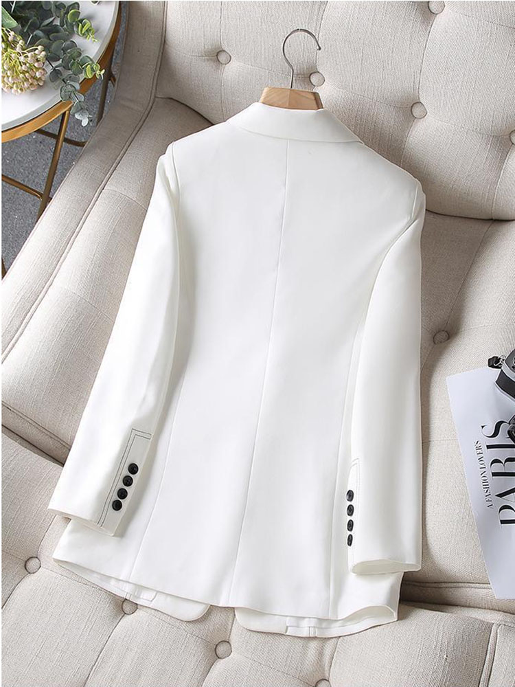 New Fashion Women Formal Blaze - Women Formal Wear With Black Blazer ulasan dan harga