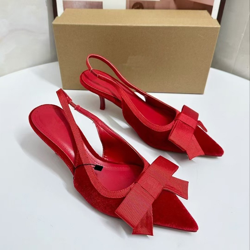 Ladies Thin Heel Pointed Toe S - Slingback Heel Formal ulasan dan harga