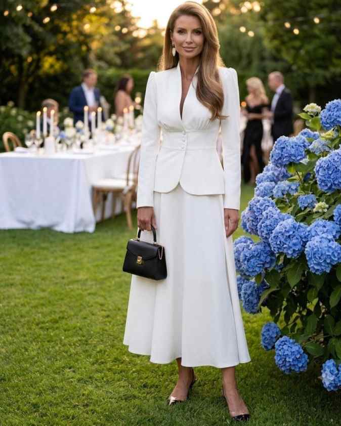 Elegant Two Piece Women Suit S - Women Formal Wear With Skirt ulasan dan harga