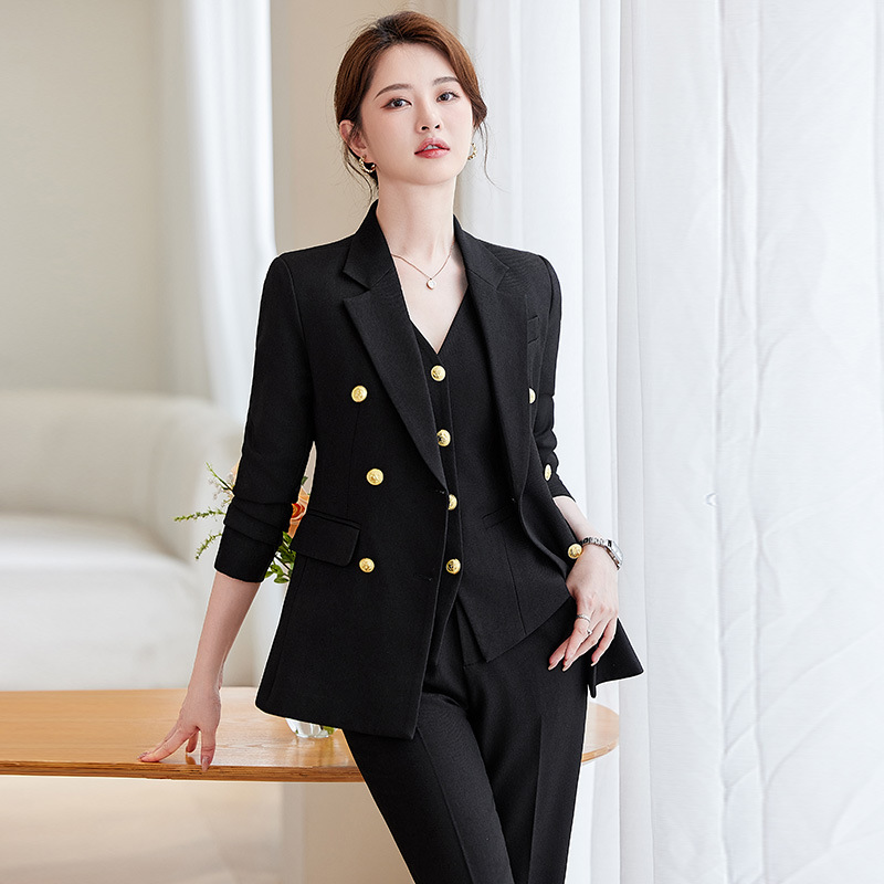 Navy Blue Suit Set for Women,  - Women Formal Wear With Blazer ulasan dan harga