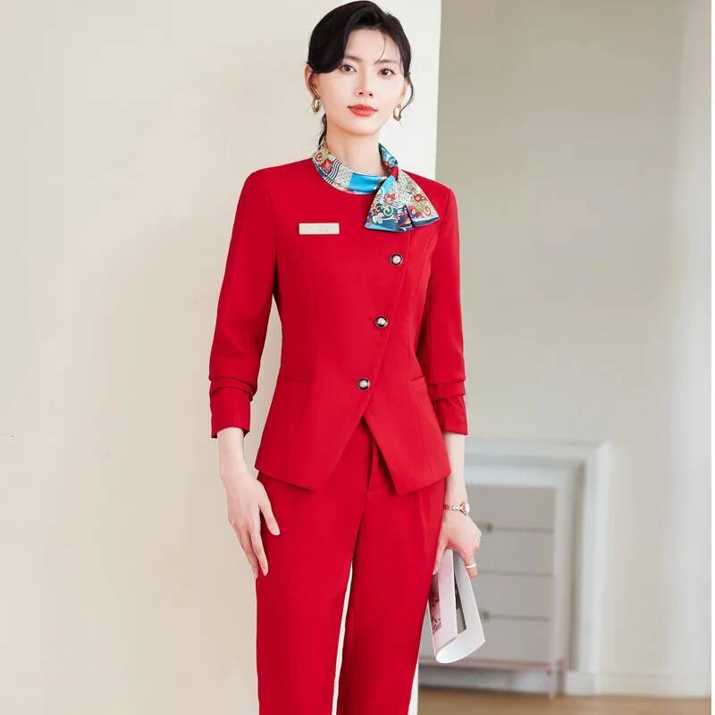 Plus Size Formal Elegant Style - Women Formal Wear With Blazer ulasan dan harga