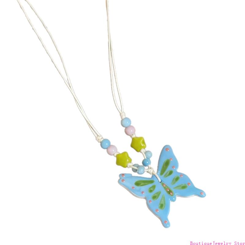 E1PE Stylish Butterfly Charm N - Women Formal Wear Ethnic ulasan dan harga