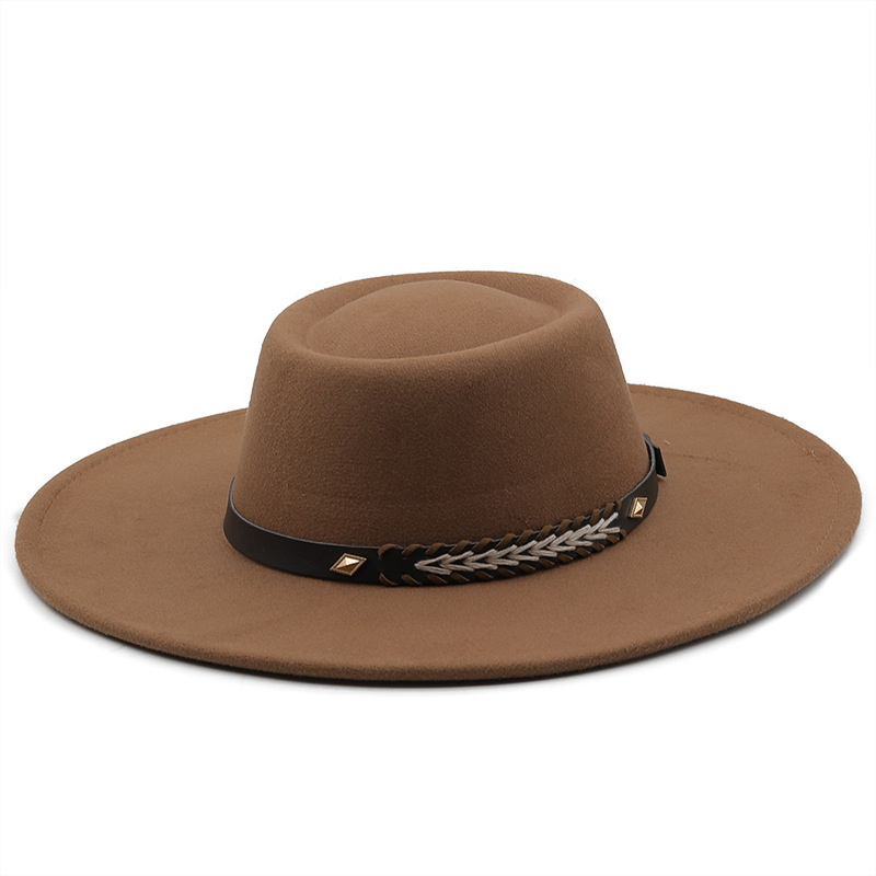 Classic Felt Wide Brim Panama  - Women Formal Wear Ethnic ulasan dan harga