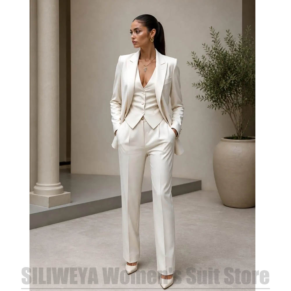 Women 3 Piece Suit Set Blazer  - Women Formal Wear With Blazer ulasan dan harga
