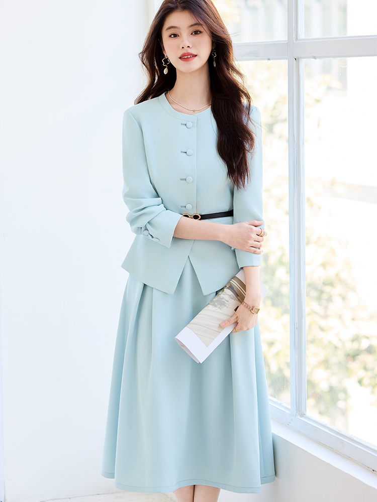 High Street Fashion Women Form - Women Formal Wear With Black Blazer ulasan dan harga