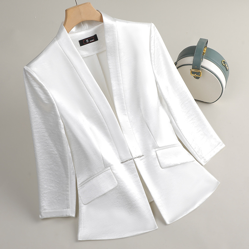 Professional Women Black White - Women Formal Wear With Black Blazer ulasan dan harga