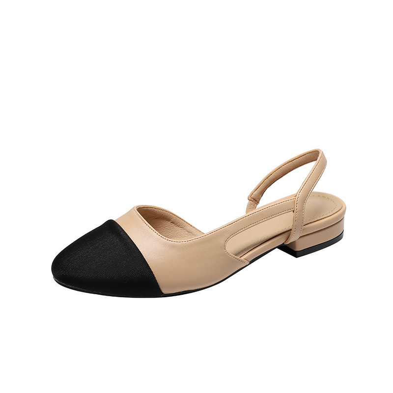 Patchwork Leather Slingbacks W - Slingback Heel Formal ulasan dan harga