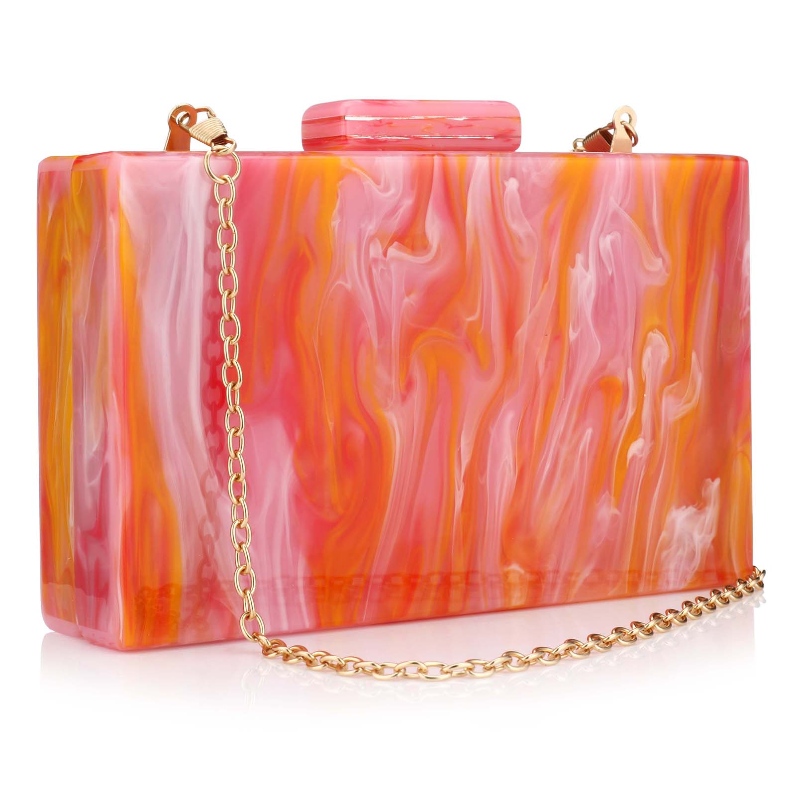Marble Acrylic Handbag Luxury  - Women'S Formal Wear To A Wedding ulasan dan harga