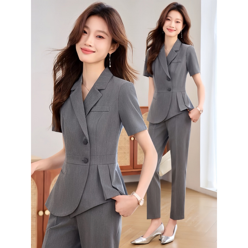 Navy blue women's thin profess - Women'S Formal Wear Stores ulasan dan harga